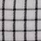 DII® Black & White Windowpane Terry Dishcloths, 6ct.